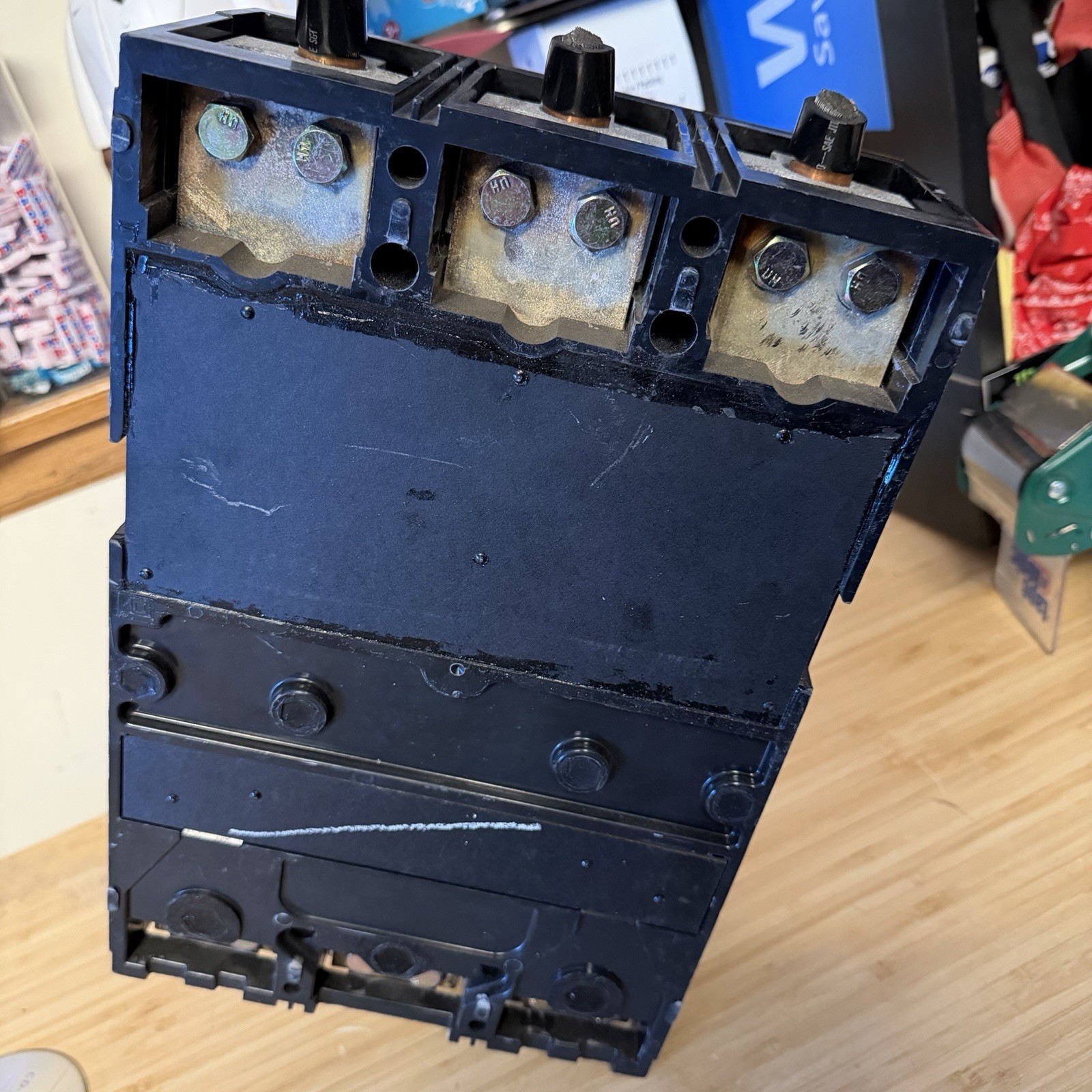 Square D AL900MA / MH450A, 450 Amp, Circuit Breaker – Tested Working