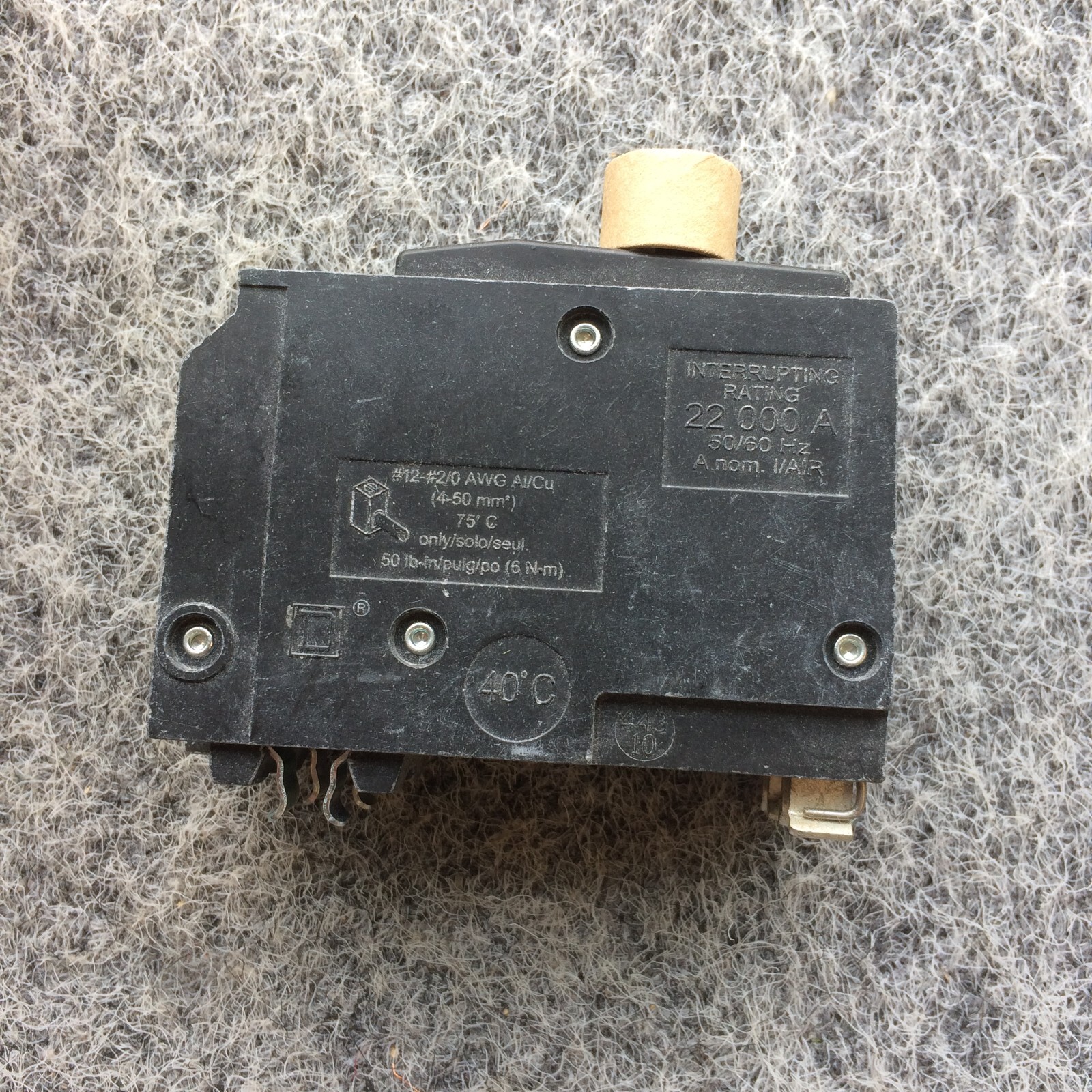 Square D QO2110VH 110 A Miniature Circuit Breaker NIB