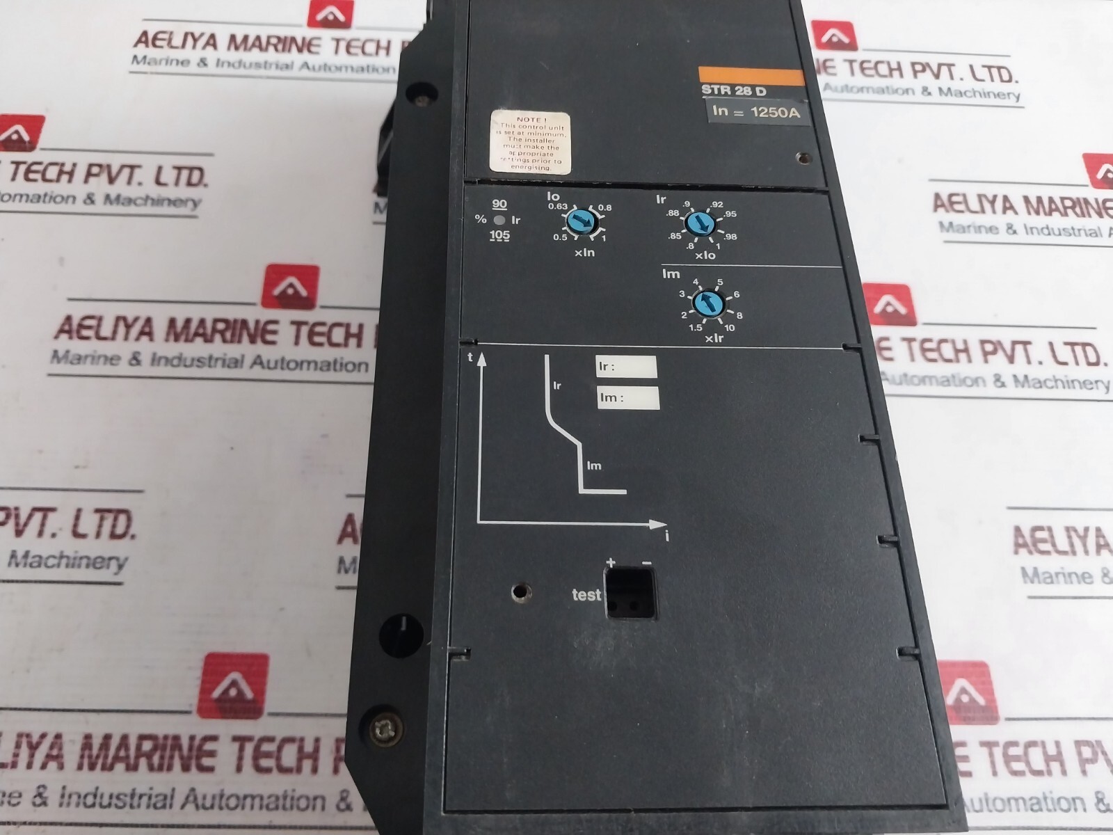 MERLIN GERIN STR 28 D Circuit Breaker 1073021B 24VDC 1250A