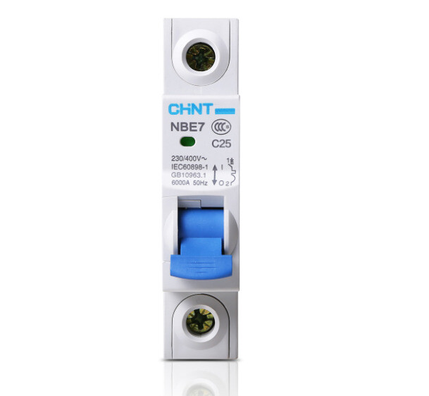 CHNT MCB NBE7 Circuit Breaker 1/2/3/4P 10A/16/20/25/32/40 to 63A Type C