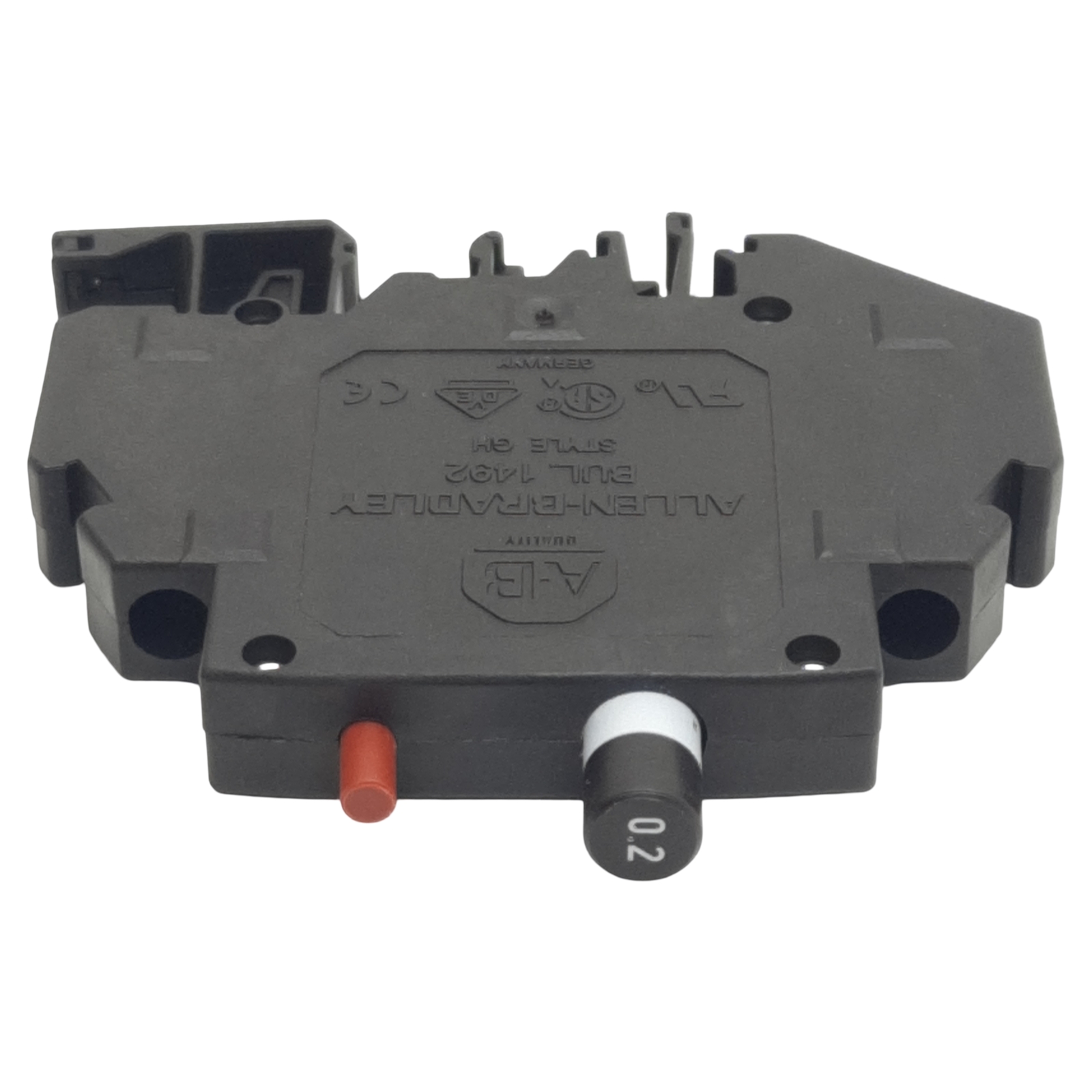 Allen Bradley 1492-GH002 Miniature Circuit Breaker, 1-Pole, 0.2A 65VDC/250VAC