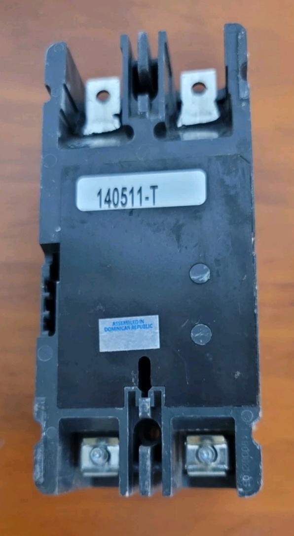 Eaton Cutler-Hammer EHD2020 Circuit Breaker EHD14K 20A, 2P, 480 VAC 250 VDC