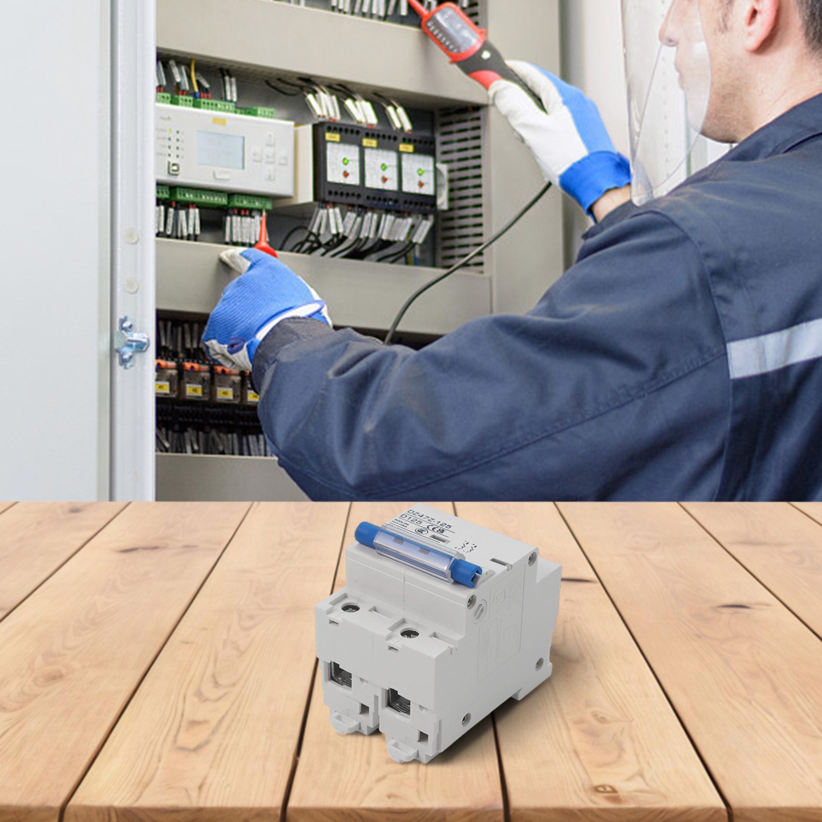 Disconnectors Circuit Breaker 80A/100A/125A Air Switch Pressure Plate Wiring