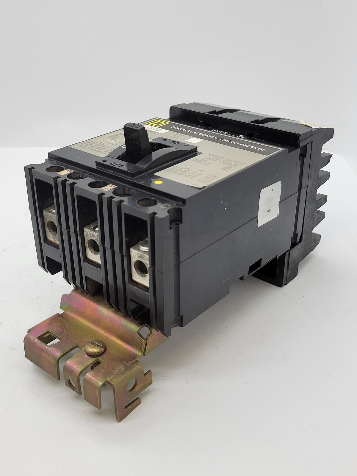 Square D FH36100 I-Line Circuit Breaker 100A 3P 600V 18KA FA Gray