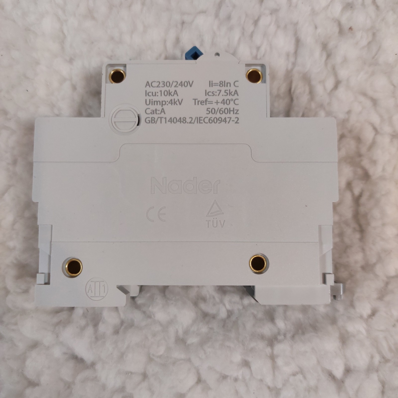 Nader NDB1-125 125A BREAKER 230/240V~ GB/TI 4048.2 IEC60947-2 Brand New!
