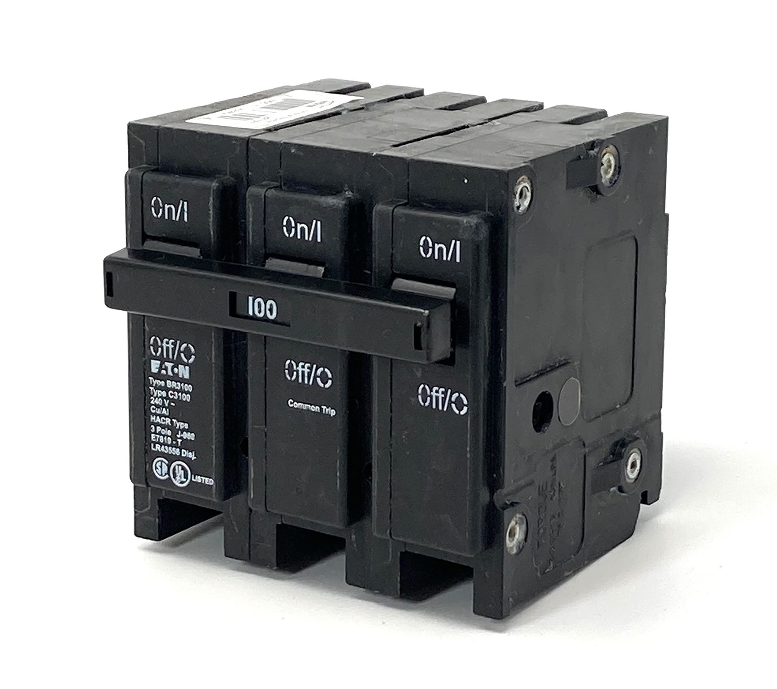 NIB – Eaton – BR3100 – Eaton Is A Thermal Magnetic Circuit Breaker