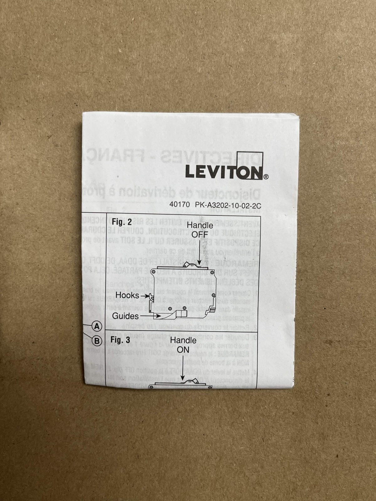 New Open Box Leviton LB115-DS 15 Amp 1-Pole Smart Dual Function AFCI/GFCI Breake