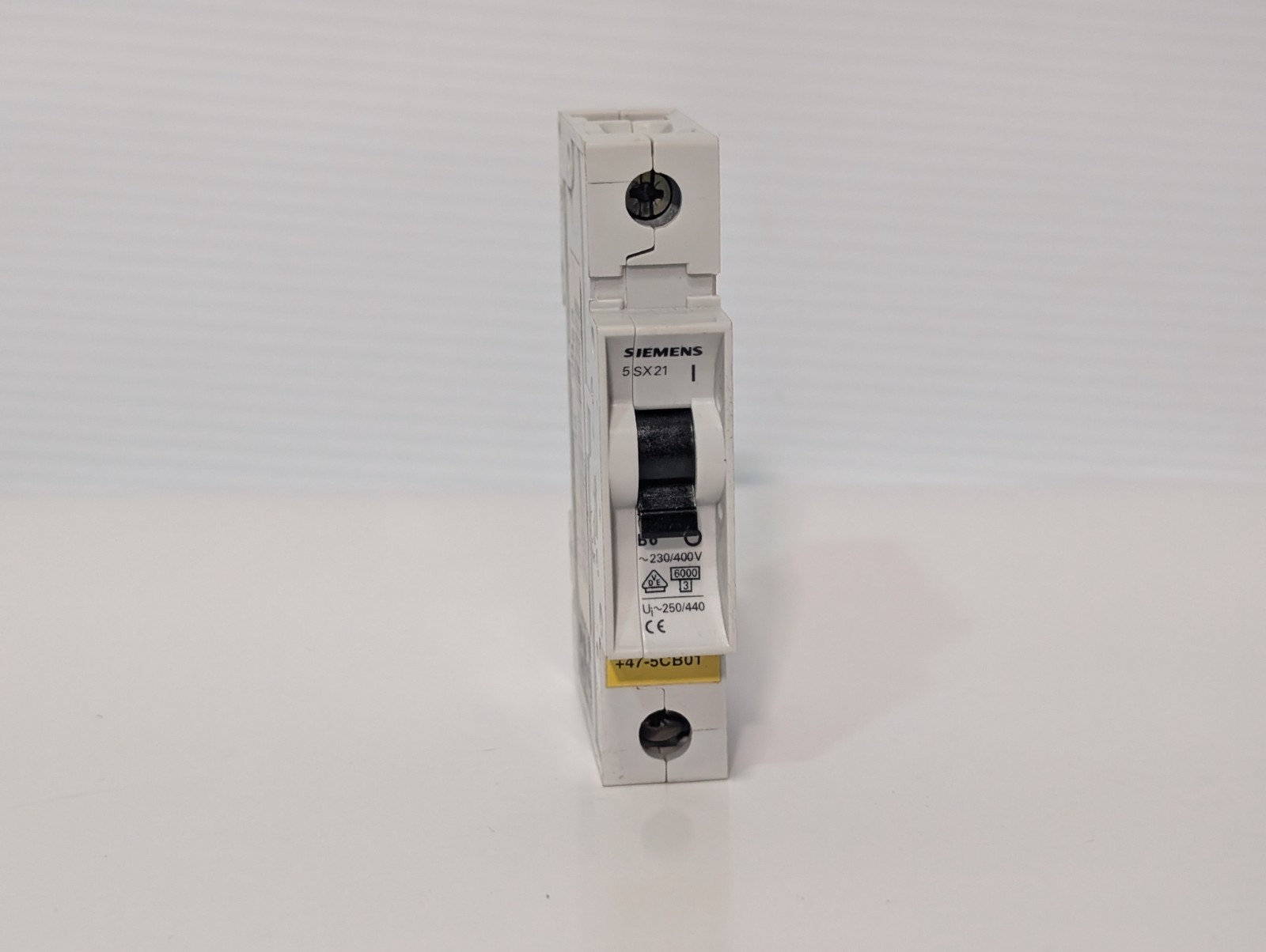 Siemens 5SX2 / 5SX21 circuit breaker, 230/400V, 277VAC Max, Made in Germany