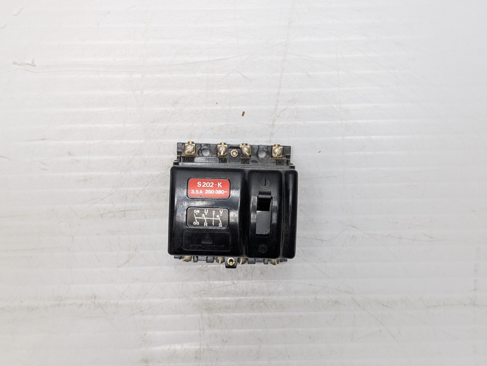 STOTZ-KONTAKT S202-K BREAKER 3, 5 AMP 380V