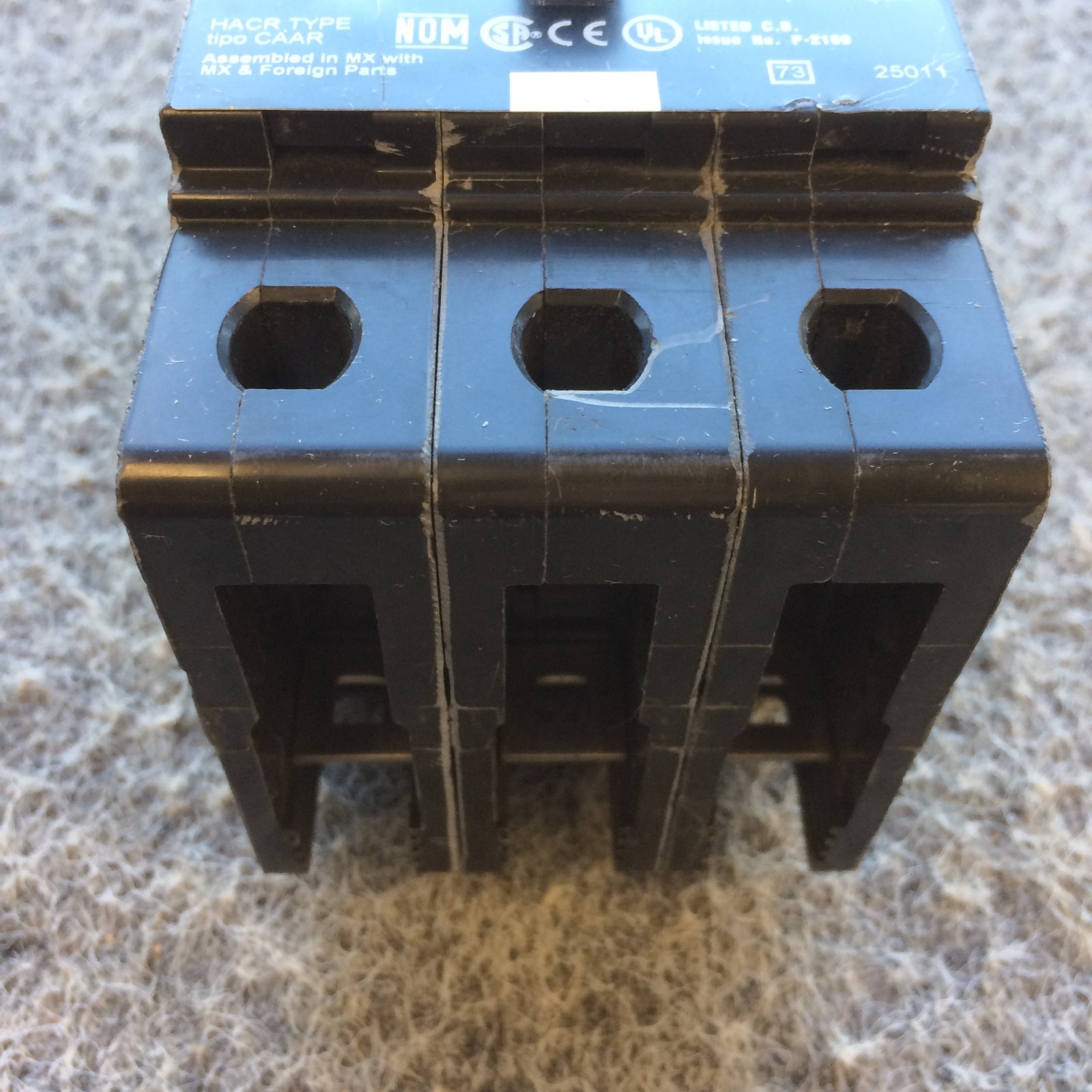 NEW TAKEOUT SQUARE D EJB34020 3-Pole 480 Volt 20 Amp Bolt-On Circuit Breaker