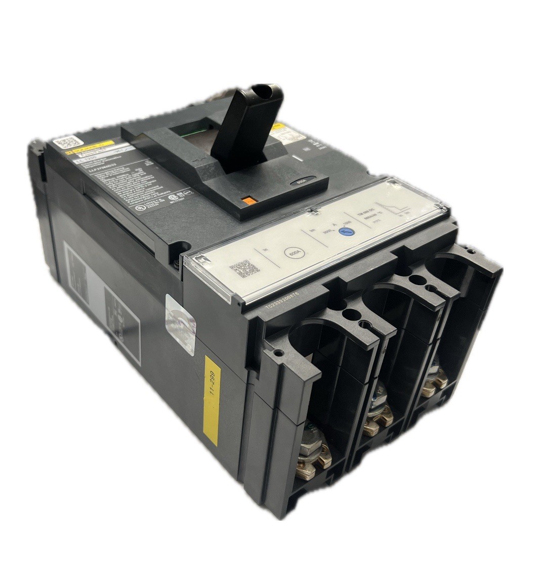 SQUARE D/SCHNEIDER ELECTRIC 600A LL1200 POWERPACT CIRCUIT BREAKER,3P,LLF37060D33