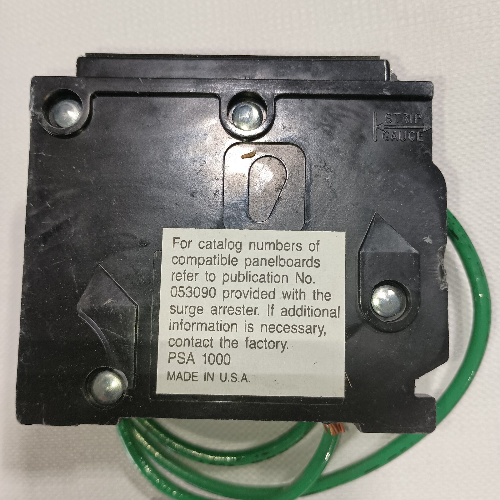 Surge Protector Type 2 Square D Homeline HOM Panel Mount PSA 1000 SD SPD UL E120