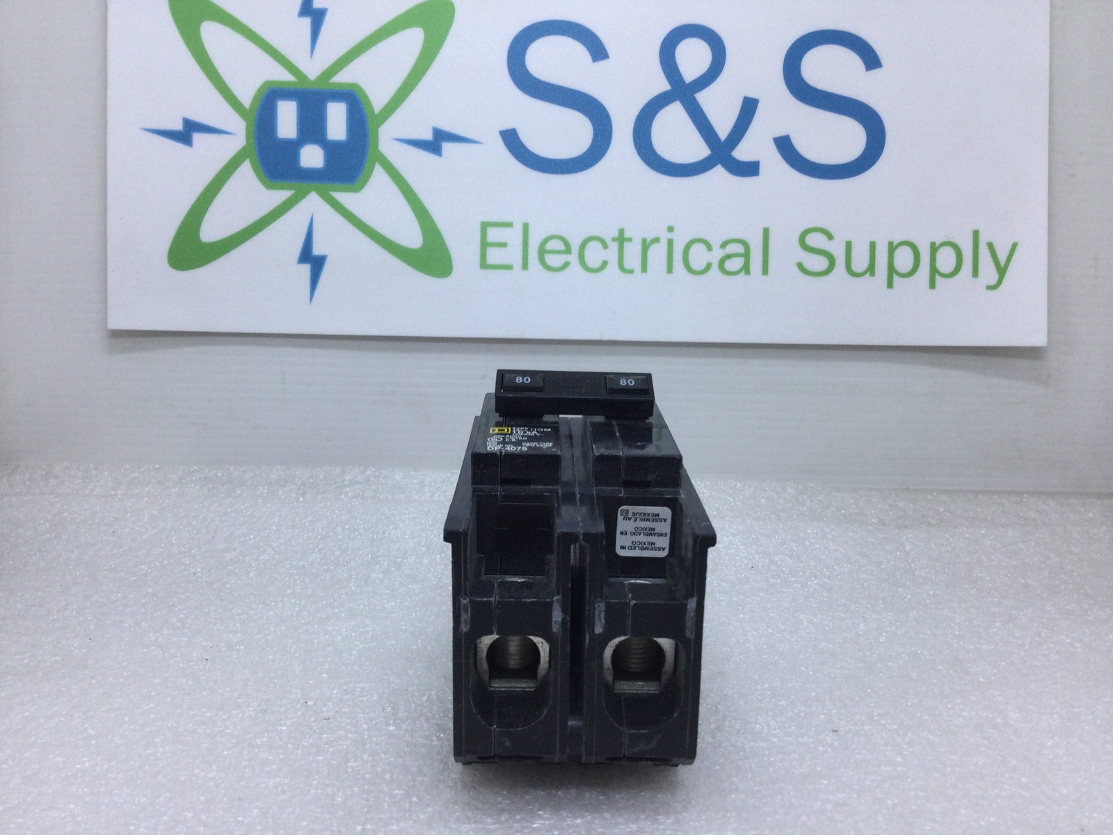 Square D HOM280 80 Amp 2 Pole 120/240V Circuit Breaker – Yellow Face