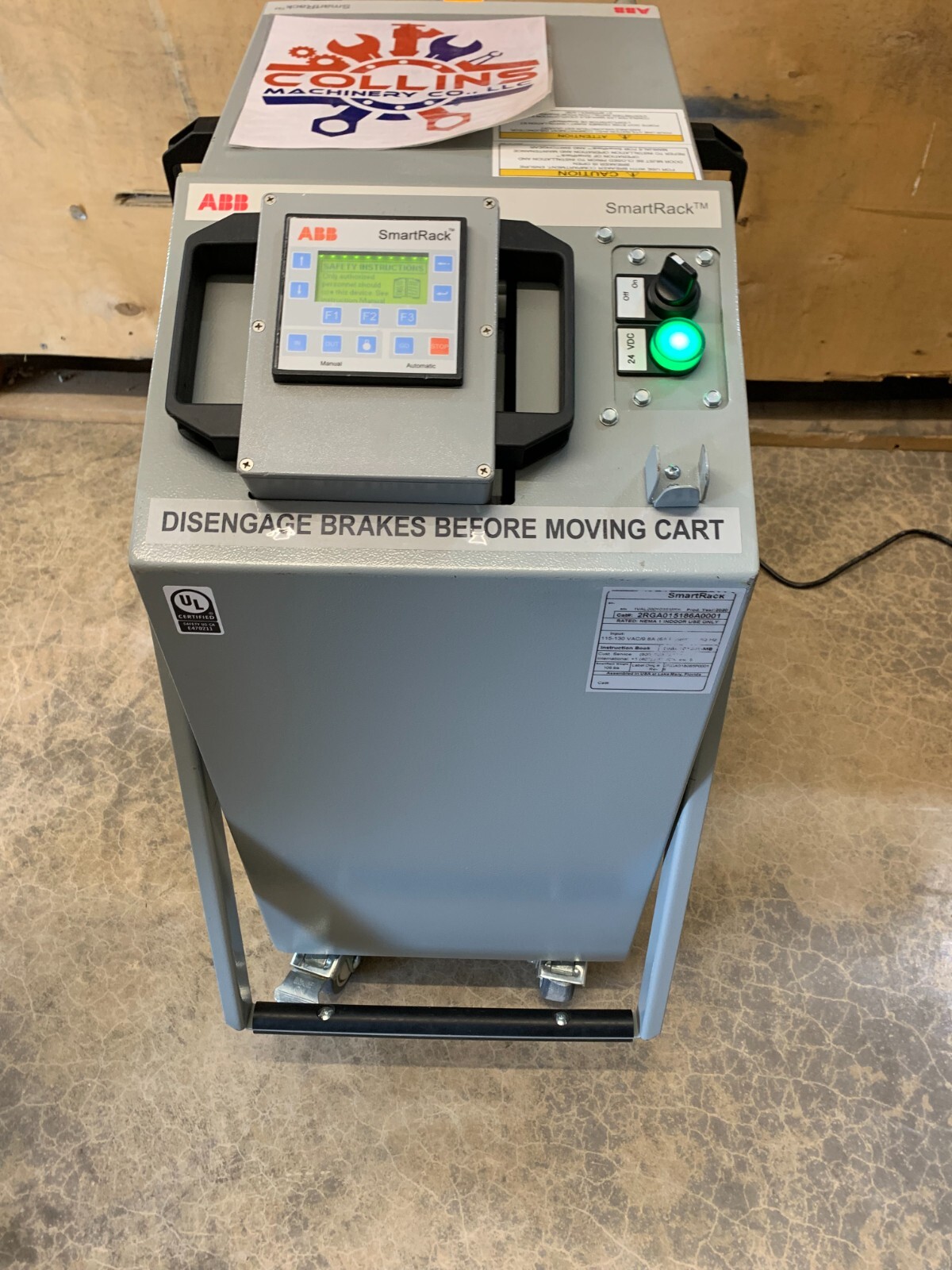 ABB SmartRack 2RGA015186A0001 MV Electric Circuit Breaker Remote Racking Device