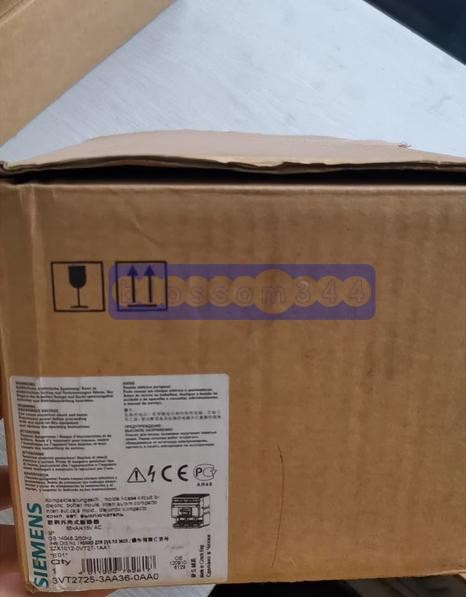 1PCS New Siemens Circuit breaker 3VT2725-3AA36-0AA0 3VT2 725-3AA36-0AA0