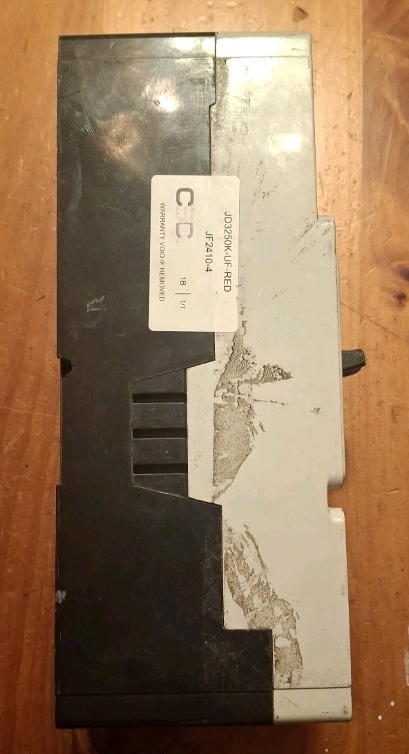 Cutler-Hammer JD-K JD3250K 250A 600Vac 250Vdc Molded Case Switch