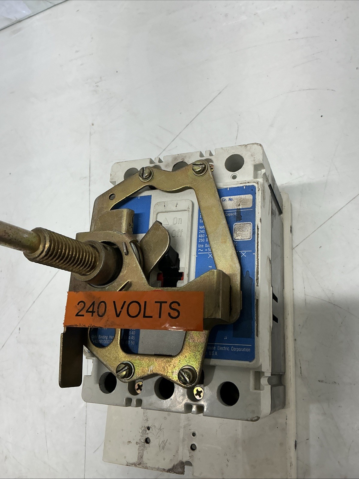 Westinghouse EHD3080 EHD 80A 80 Amps 480V 3 Pole Circuit Breaker AA-489