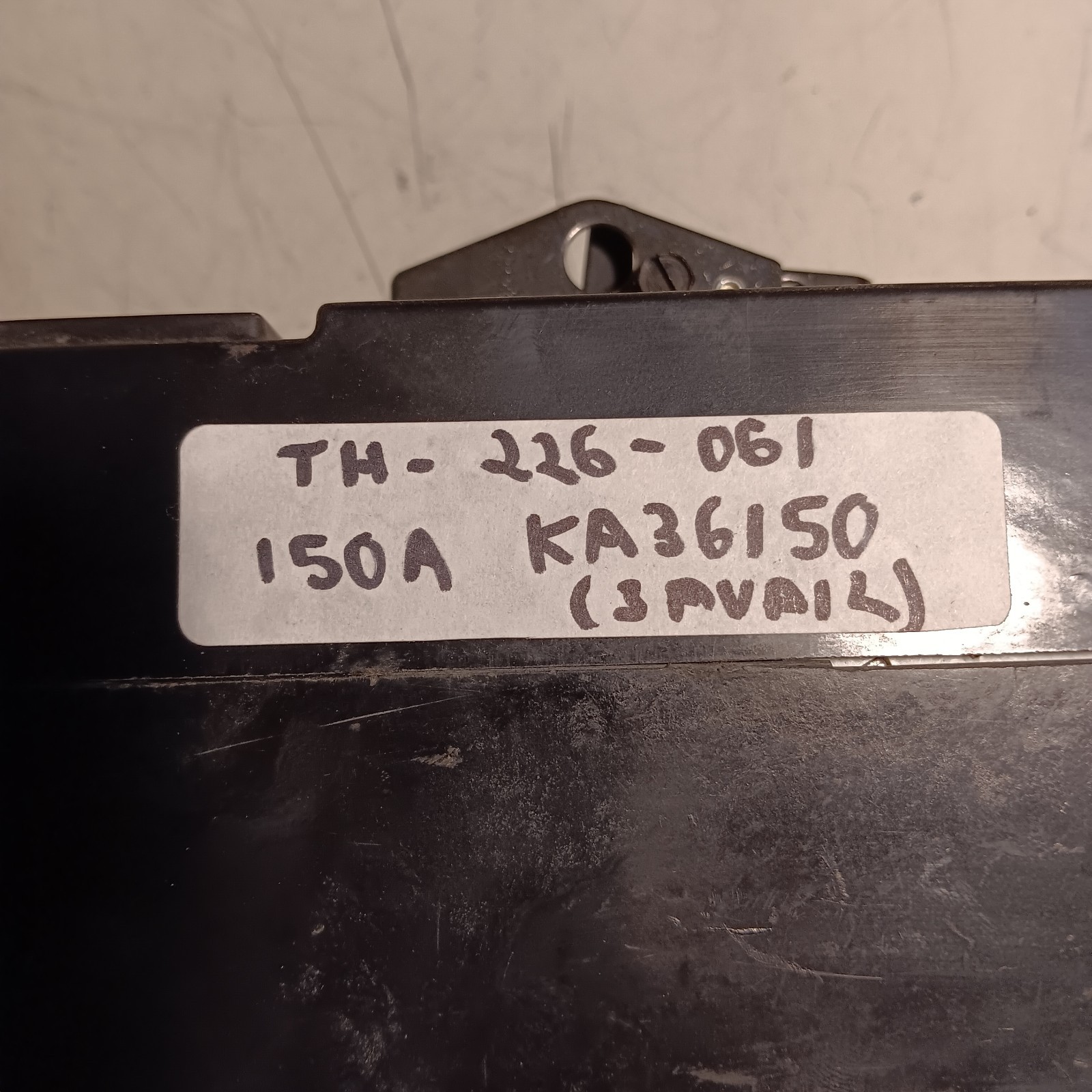 One Square D KA36150 150Amp 3Pole 25kA@480VAC I-Line Breaker