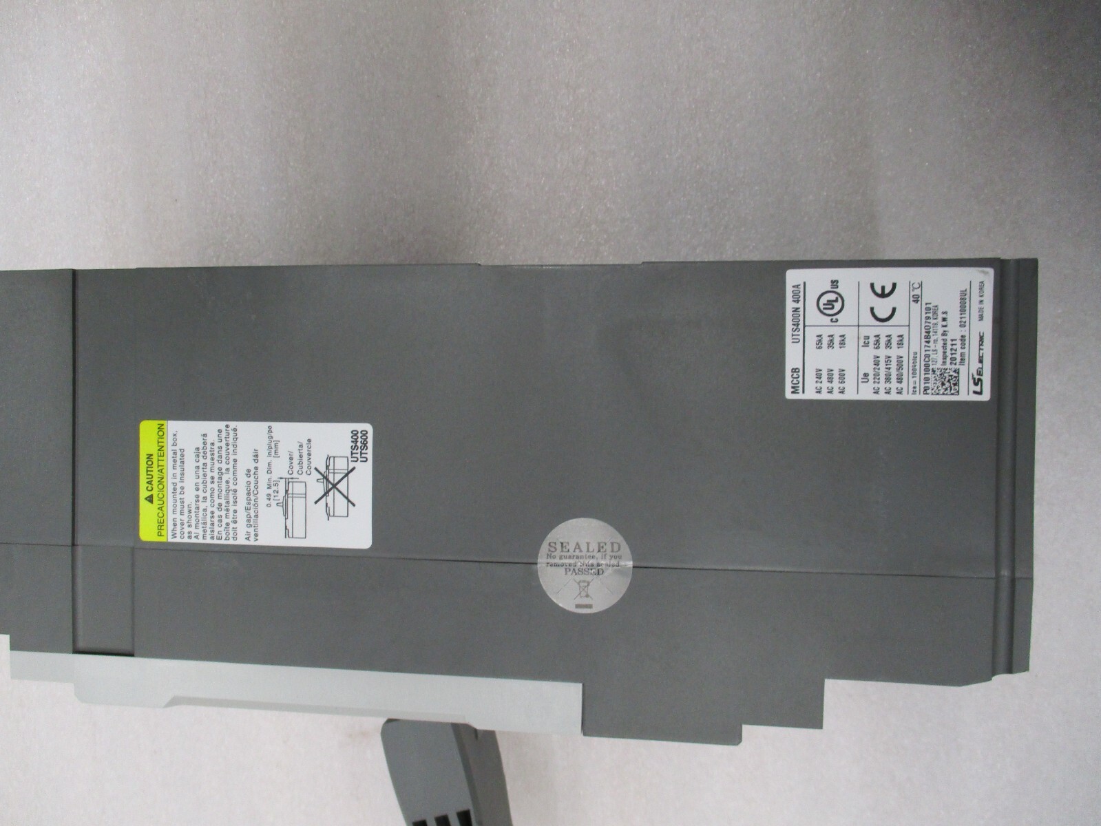LS Electric Molded Circuit Breaker 400 AMPS
