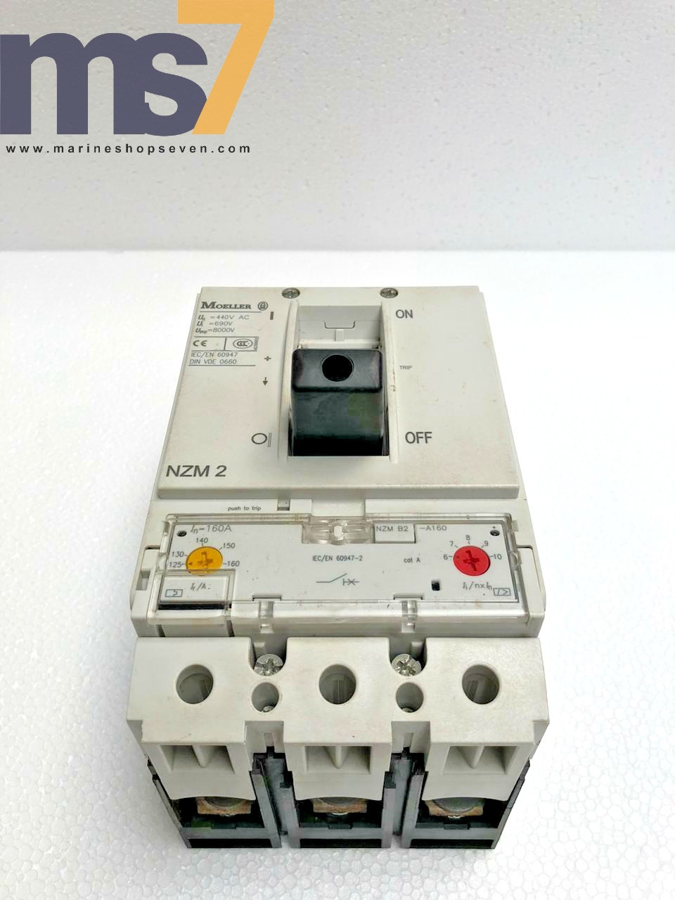 MOELLER NZM2 INDUSTRIAL CIRCUIT BREAKER 160 AMPS 3 POLE NEW