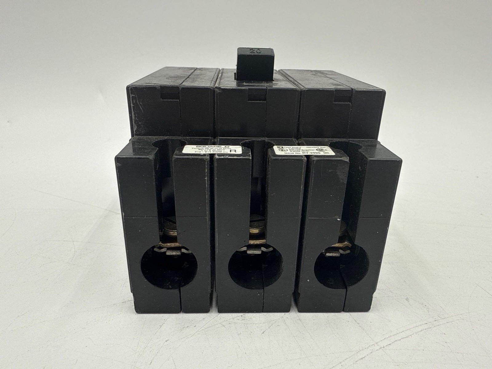 Square D EHB34020 Bolt On Circuit Breaker 20A 3P 277/480V EHB 20 Amp 3 Pole