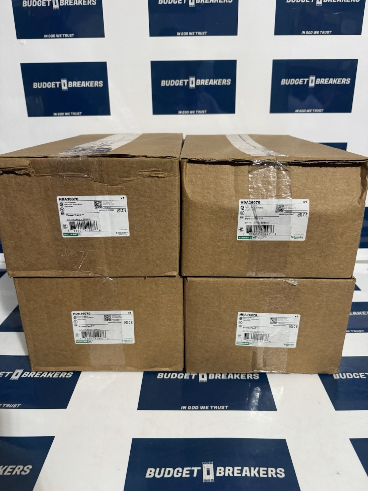 NEW Square D HDA36070 3p 600v 70a 18k I-Line Circuit Breaker NEW IN BOX