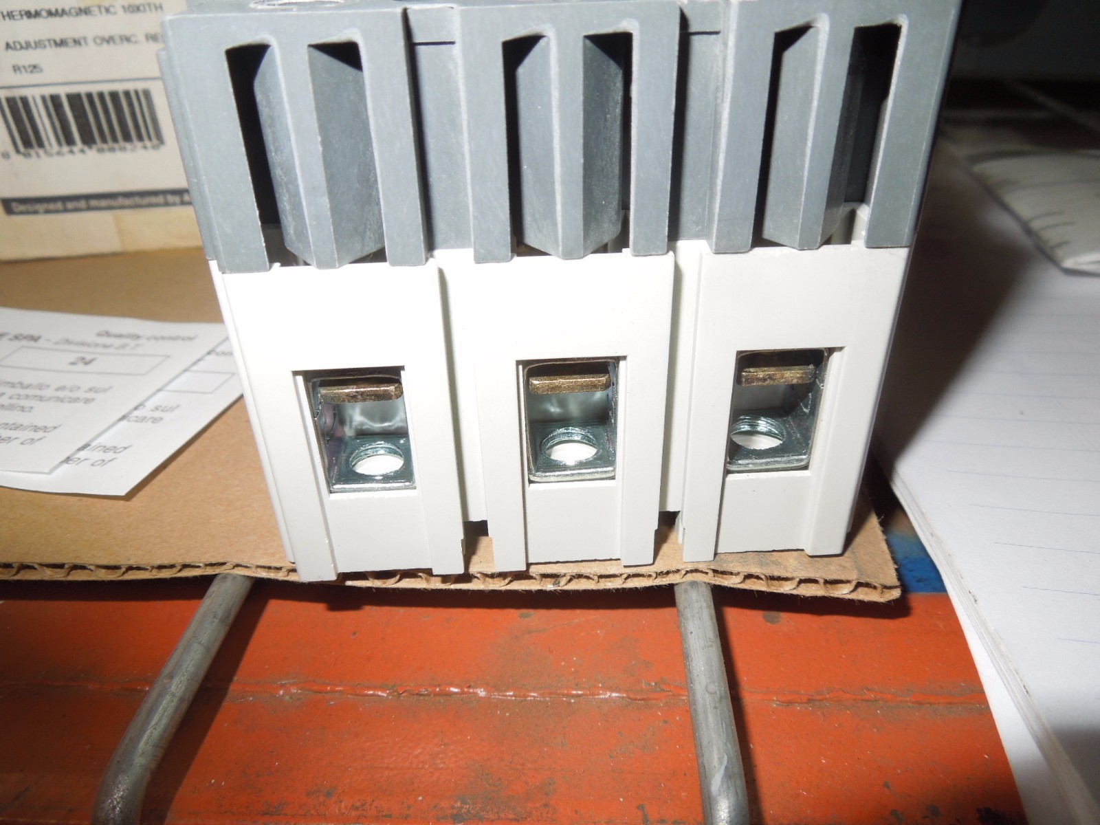 ABB SACE S1 S1B S1B125R125 125A 3P 500VAC / 250V DC Circuit Breaker New Surplus