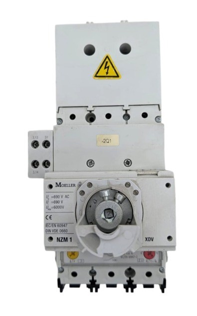 Moeller NZM B1 IEC/EN 60947 DIN VDE 0660 3 Pole Compact Circuit Breaker