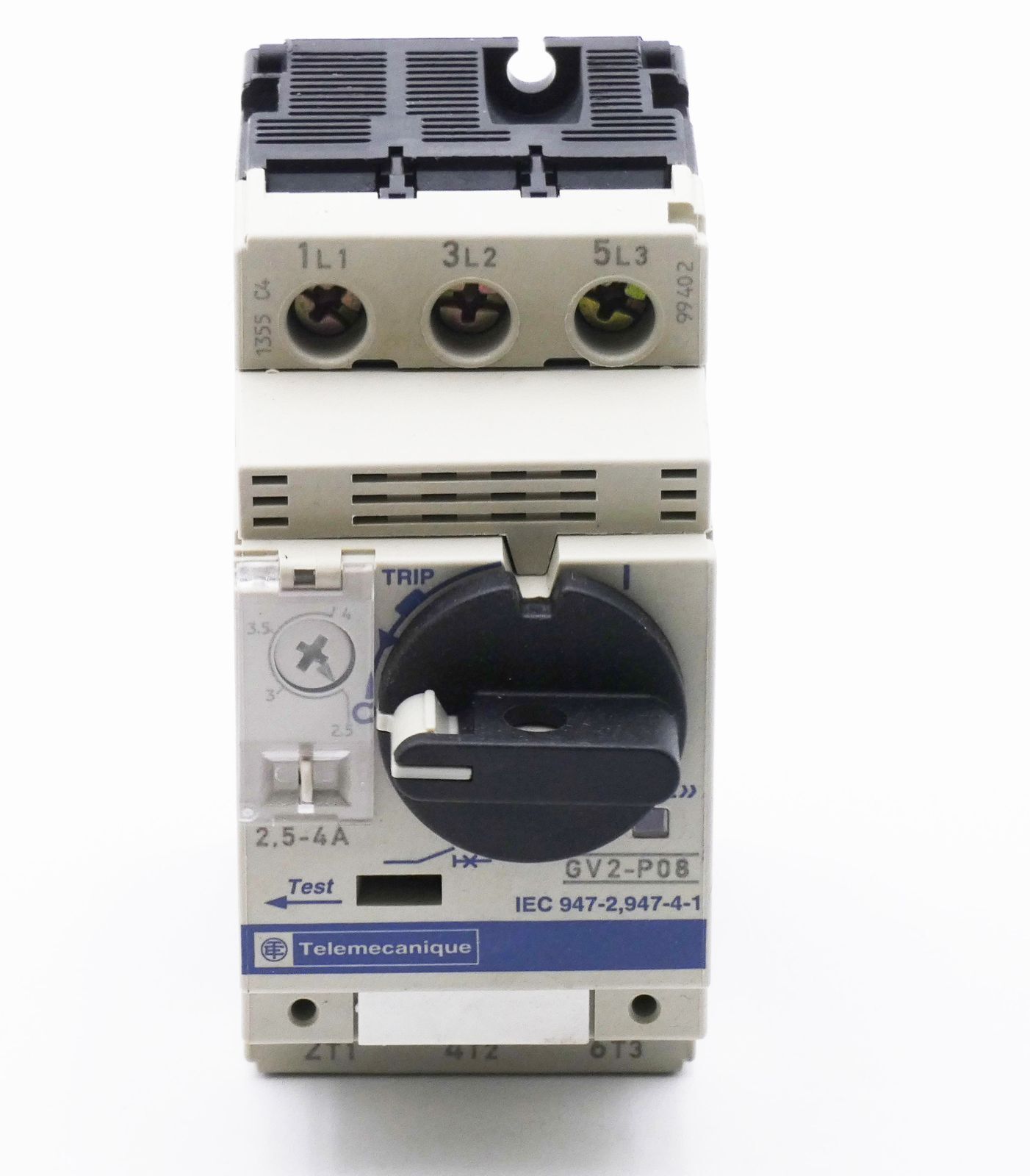 Telemecanique GV2-P08 021347 2.5-4A Motor Circuit Breaker -Unused/Original Packaging-