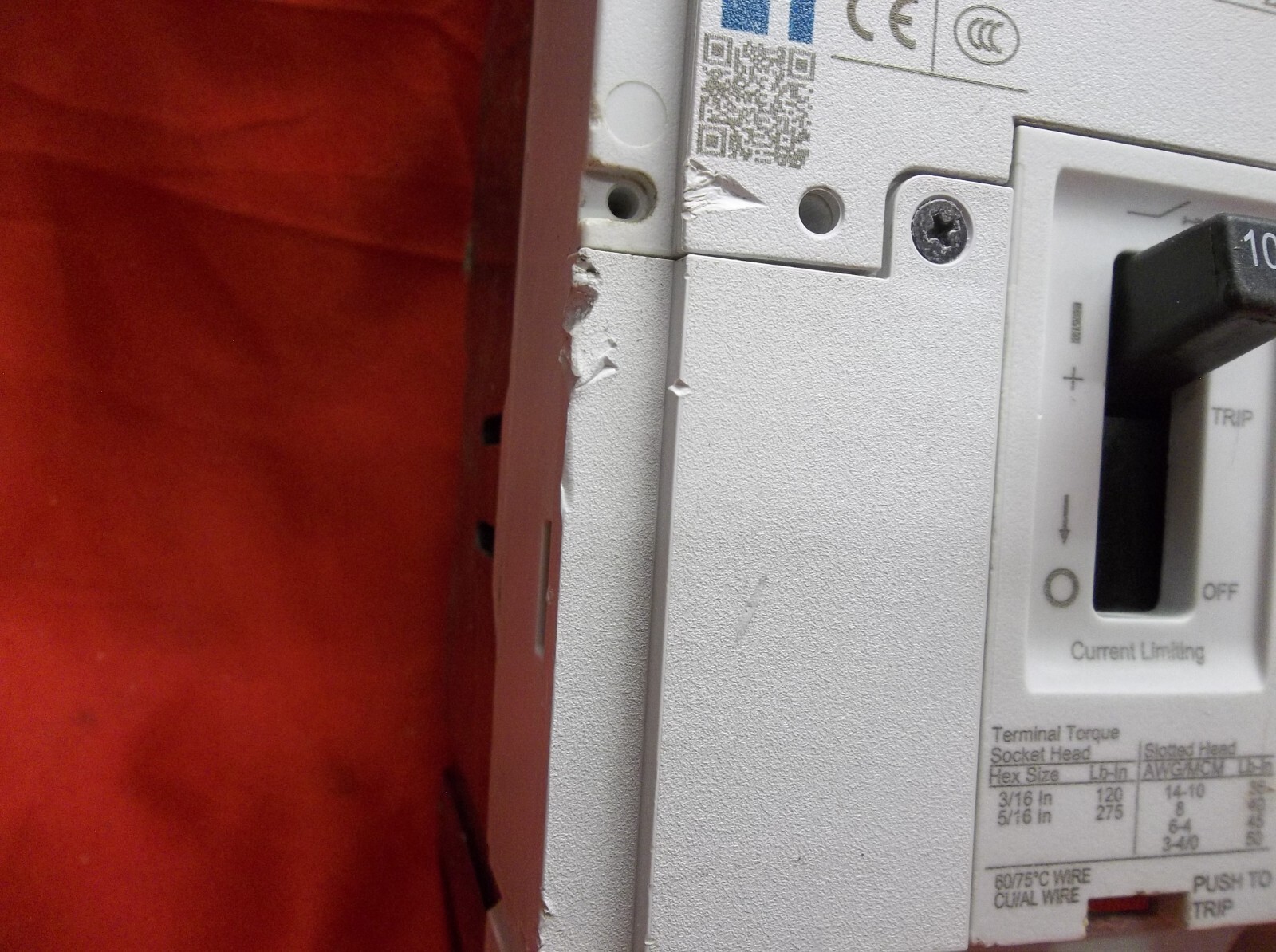 EATON PDG23M0100TFFL circuit breaker 3105b1