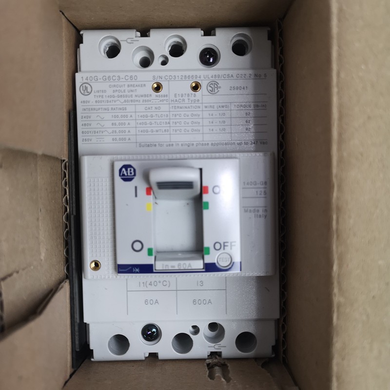 Allen Bradley A-B 140G-G6C3-C60 Circuit Breaker NEW in box