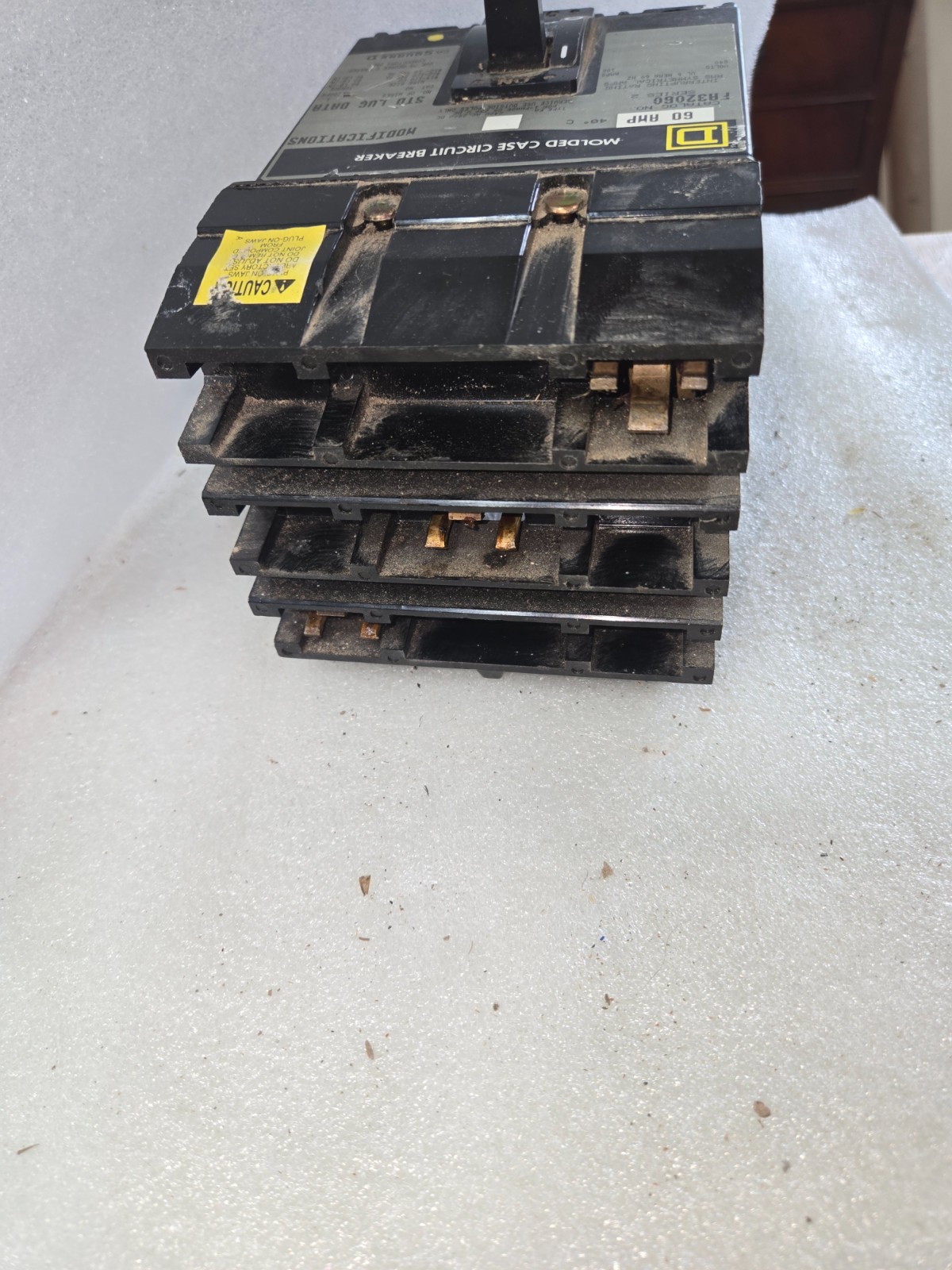 Square D 60 Amp I-Line Circuit Breaker 240 VAC 3 Pole FA32060