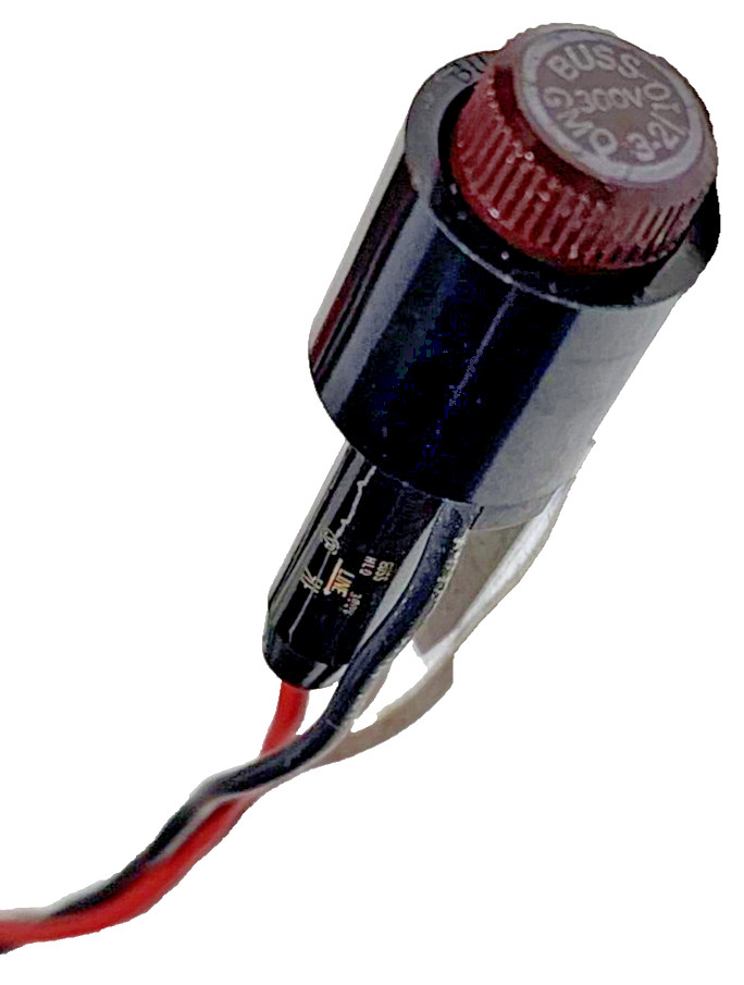Eaton Bussmann GMQ-3-2/10, 3.20Amp (3.20A) 300Vac Low Voltage Fuseholder