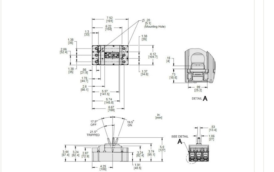 JDL36200 Square D 200A 3Pole Powerpact J-Frame Molded Case Circuit Breaker JD250