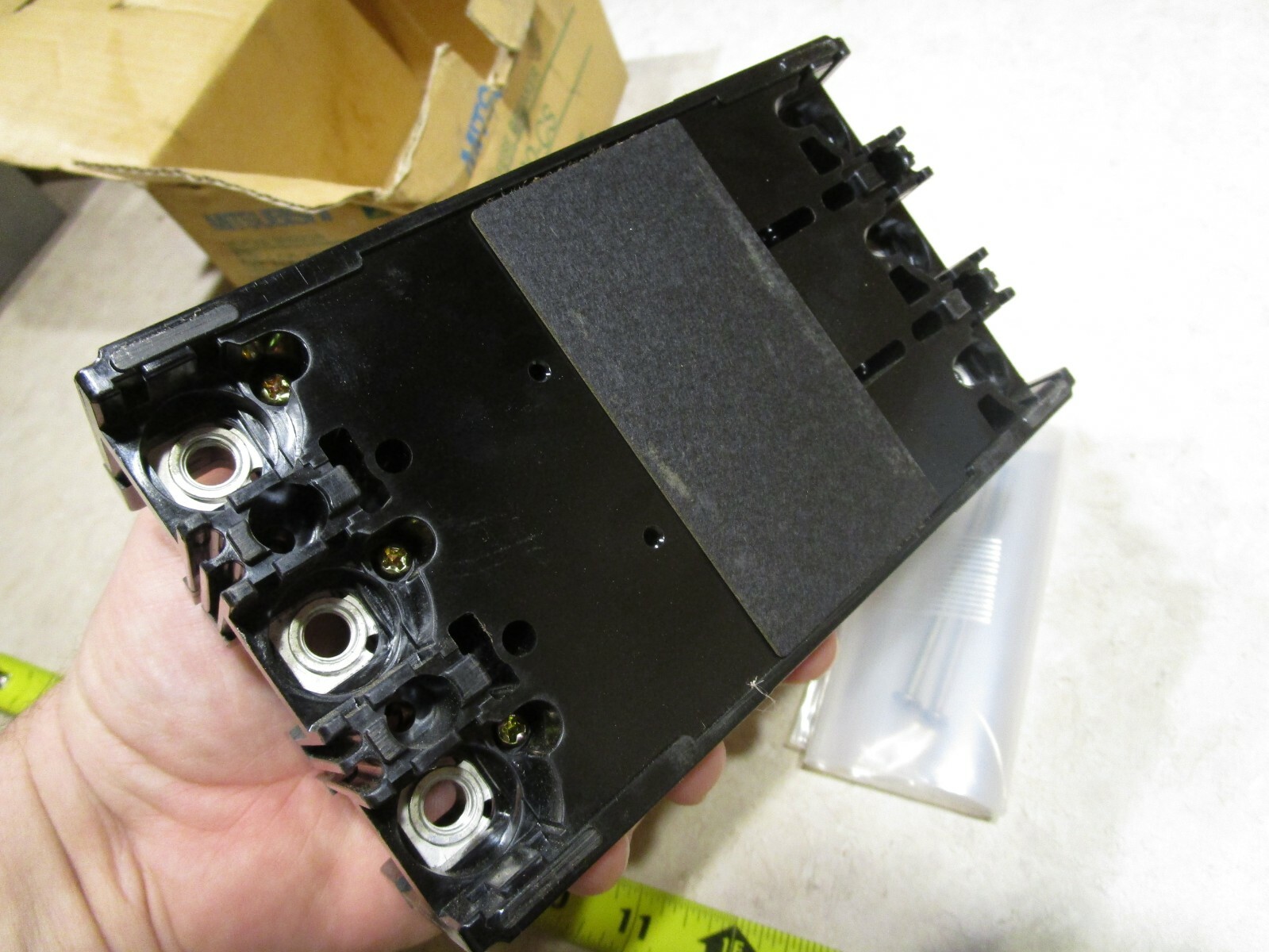 Mitsubishi NF100-CS No-Fuse Circuit Breaker, 75 A, 3 Pole, 600VAC, D0031