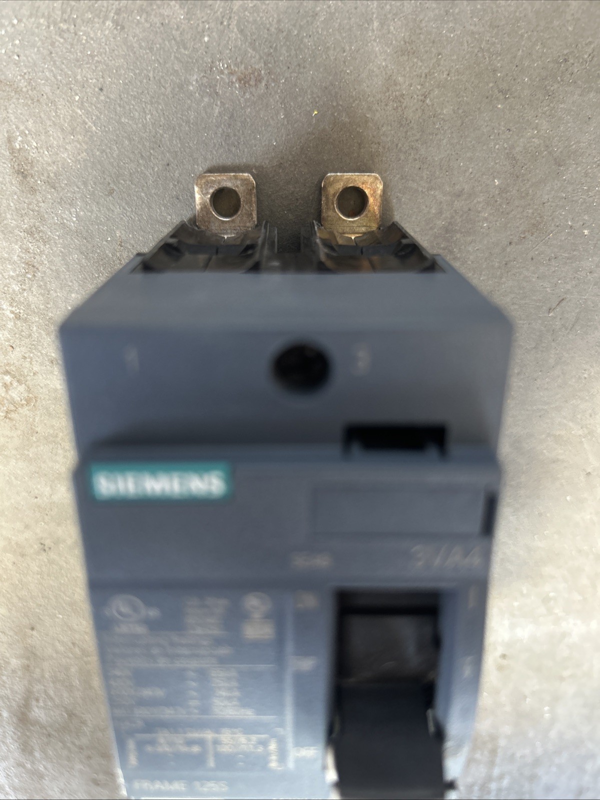 🌕 Siemens 3VA4112-4ED24-0AA0 125A 2 Pole 600Y/347V Circuit Breaker
