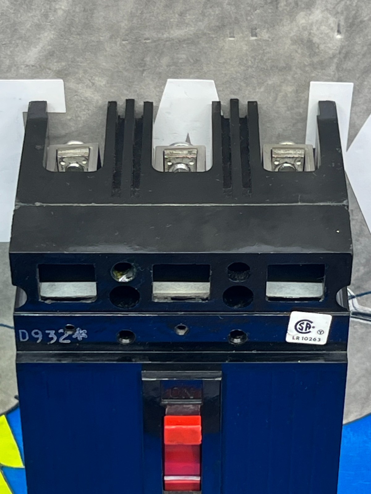 GE THED136080WL, 3 Poles, 80 Amp, 600v (Seller Refurbished)