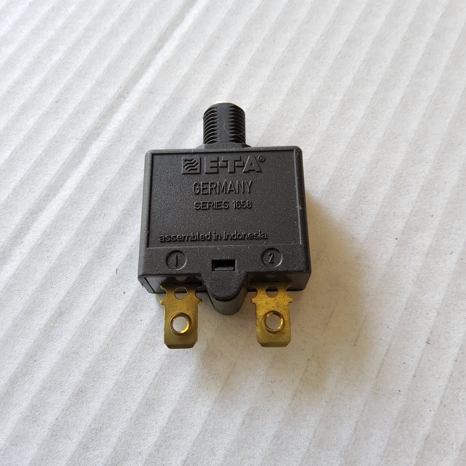 ETA 1658-G21-00-S80-8A Thermal Circuit Breaker, 1658 Series, 8 A, 1 Pole NEW