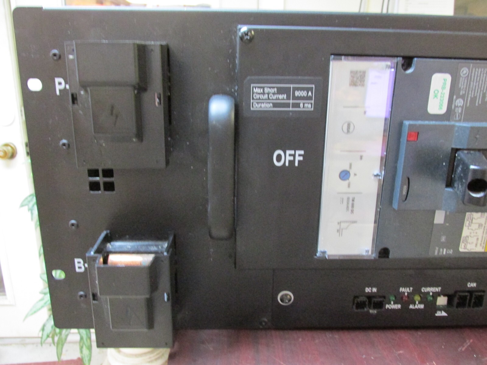 SQUARE D BREAKER LLF37060D33/MODULE J22-503-NA-10(18) TYPE LL 1200…TC-02