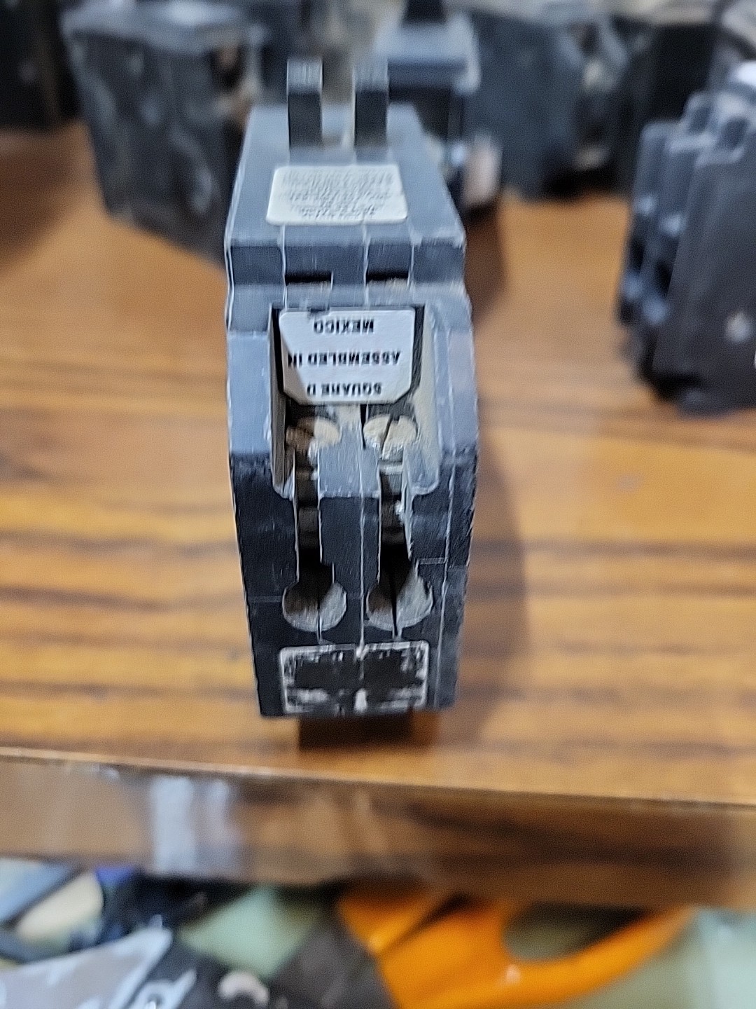 Square D HOMT2020 Homeline 20 amp Twin 1 Pole Tandem Circuit Breaker