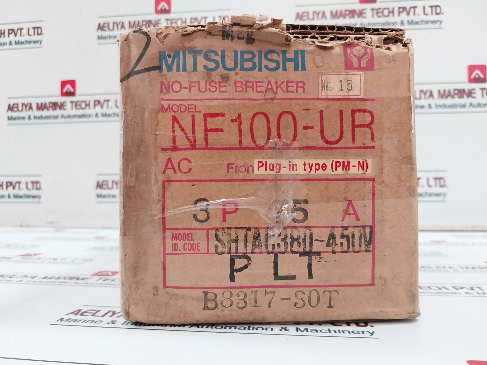 Mitsubishi NF100-UR No-Fuse Breaker Current Limiting Unit 75 Amp AC380-450V