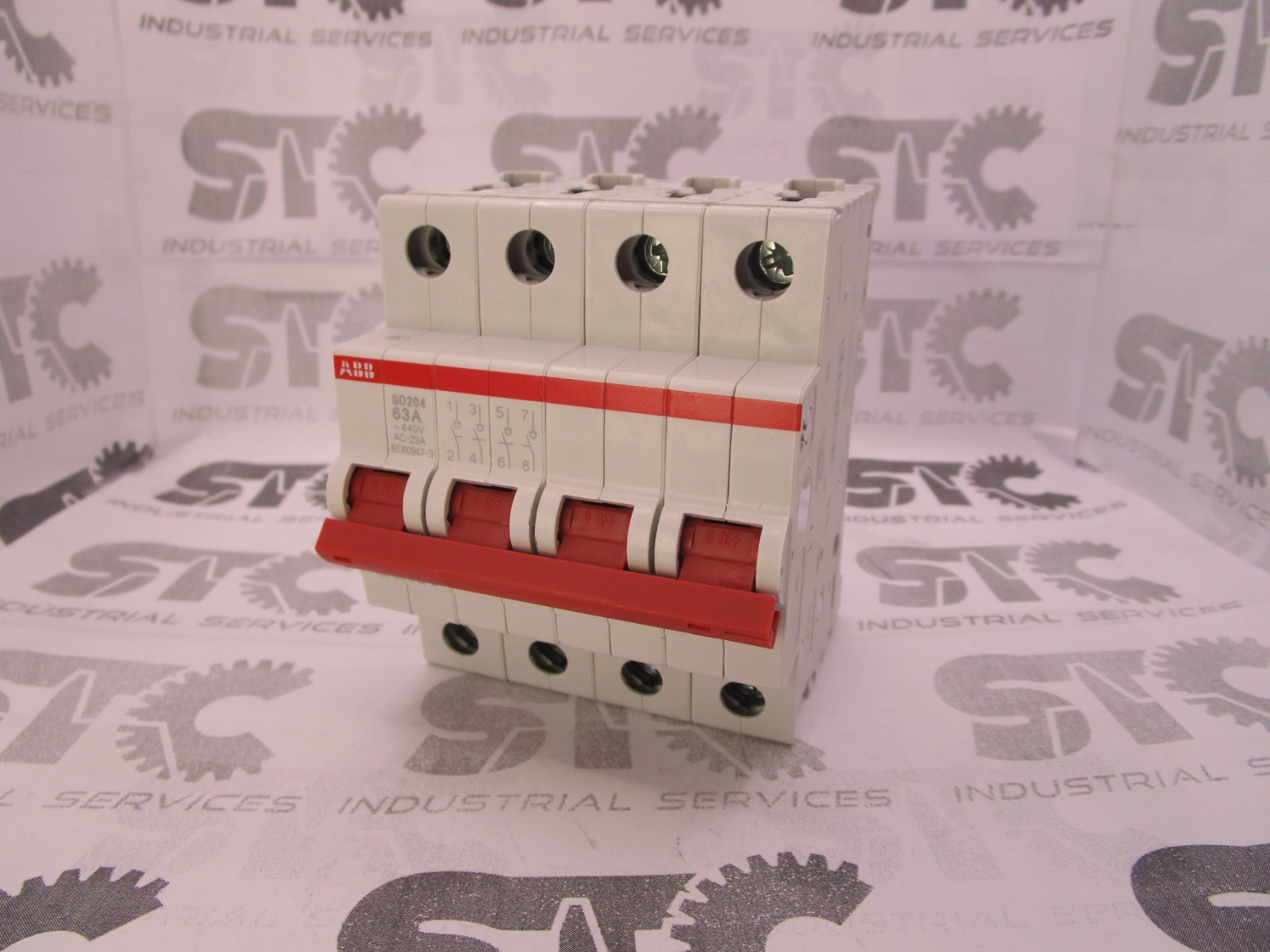 ABB SD204 63 Amp Miniature Disconnector Switch 4P – Genuine – FAST SHIPPING