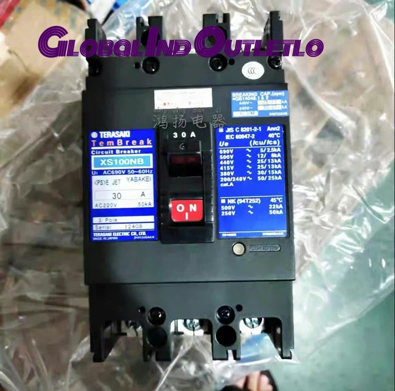 New XS100NB Switch Circuit Breaker AC220V 30A 50KA Free Fast shipping FedEx/DHL