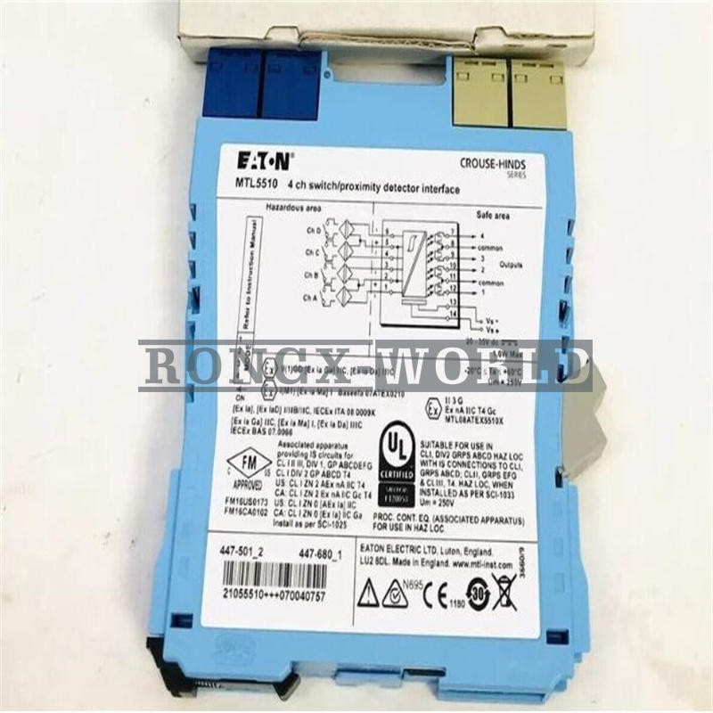 1PCS EATON MTL5510 safety barrier NEW
