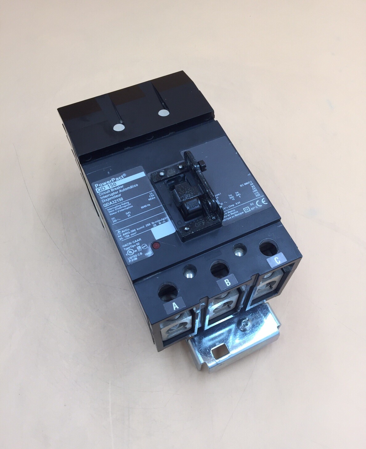 HOUSTON STOCK SQUARE D QDA32150 TYPE QDA 150 AMP REFURBISH FREE 2DAY AIR BUY NOW