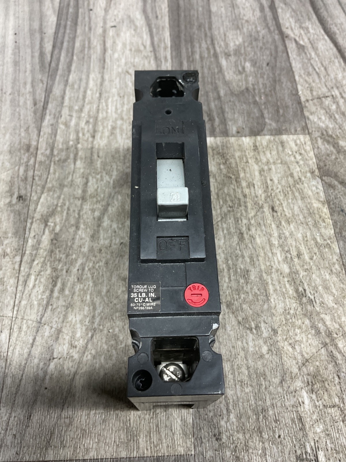 GENERAL ELECTRIC TED113020 CIRCUIT BREAKER 20A #4016PT29*AC