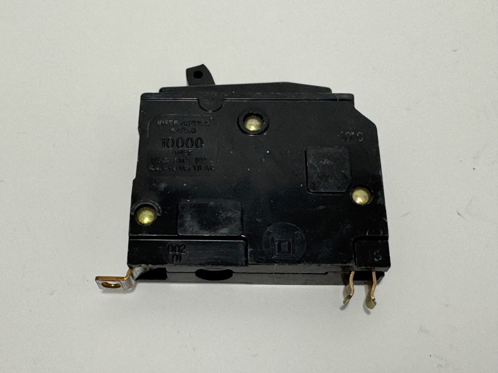 Square D QOB120 1 Pole 20Amp 120/240v Bolt-On Miniature Circuit Breaker