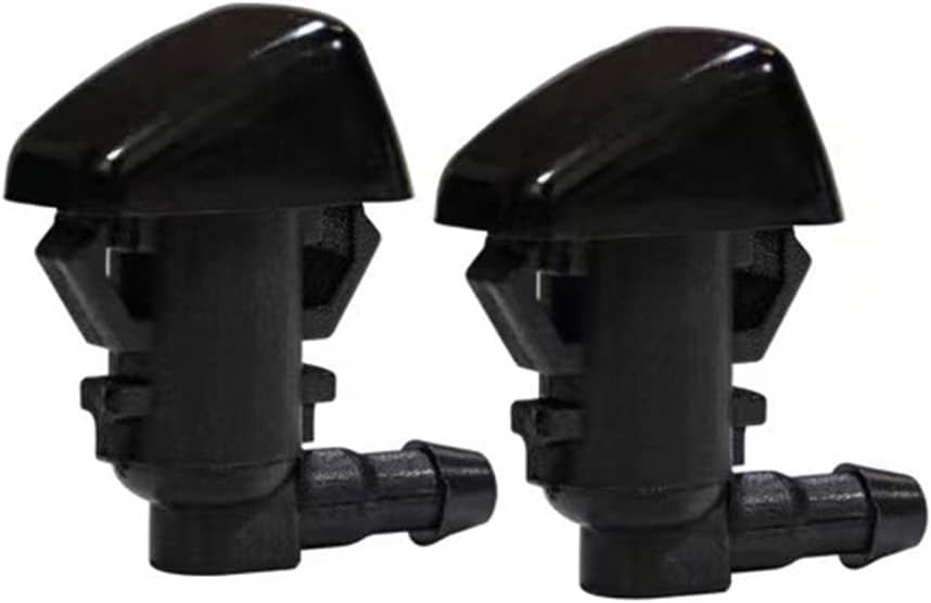 Direct Replacement Adjustable Windshield Wiper Nozzle & Fluid Hose kit, Compatib
