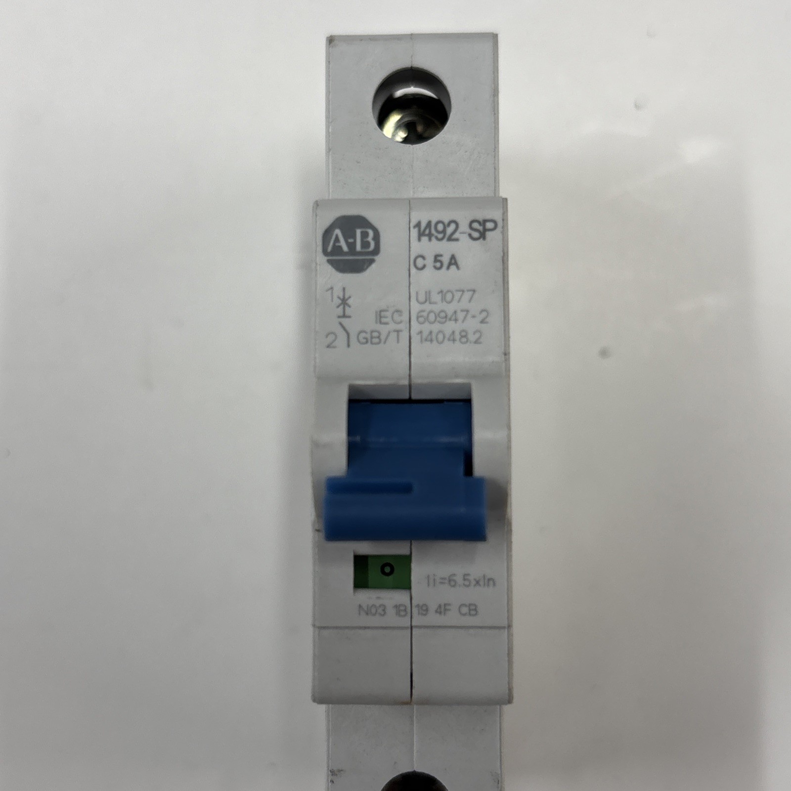 Allen Bradley 1492-SPM1C050 Supplementary Protector Ser. D Circuit Breaker NEW