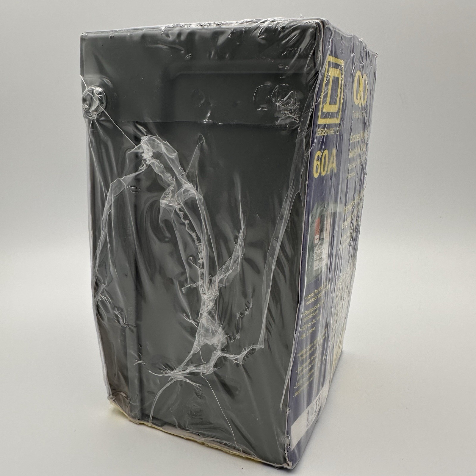 Square D 60A 60 Amp Enclosed Molded Case Switch Non-Fusible Circuit Breaker